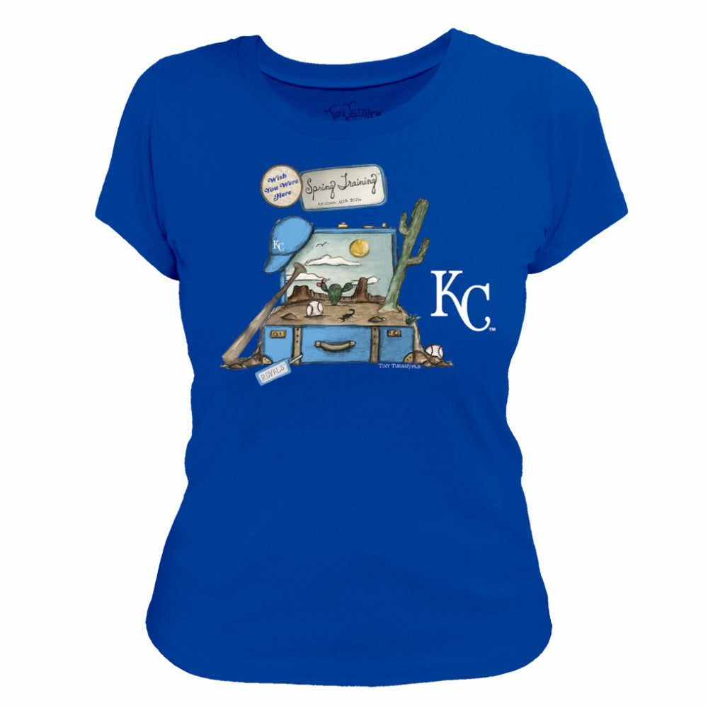 Kansas City Royals Tiny Turnip Women's 2026 Spring Training T-Shirt - MLB T-shirts