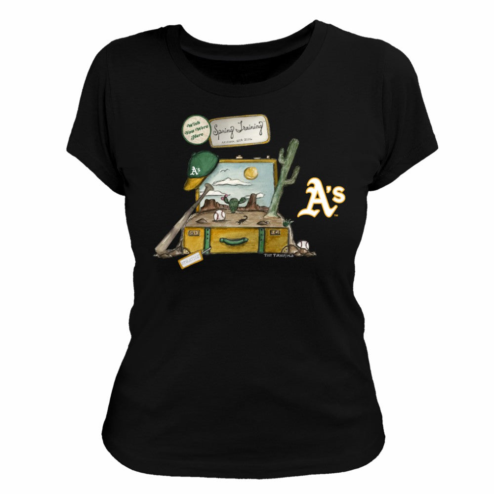 Athletics Tiny Turnip Women's 2026 Spring Training T-Shirt - MLB T-shirts