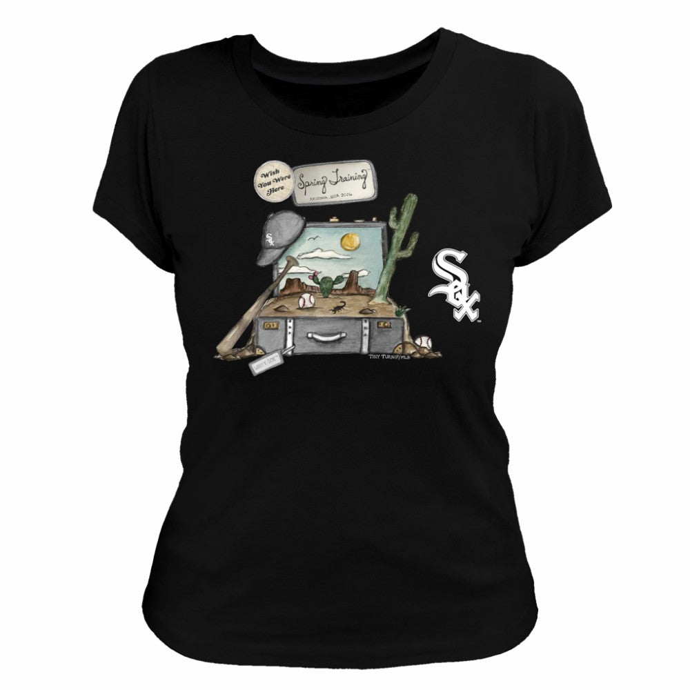 Chicago White Sox Tiny Turnip Women's 2026 Spring Training T-Shirt - MLB T-shirts