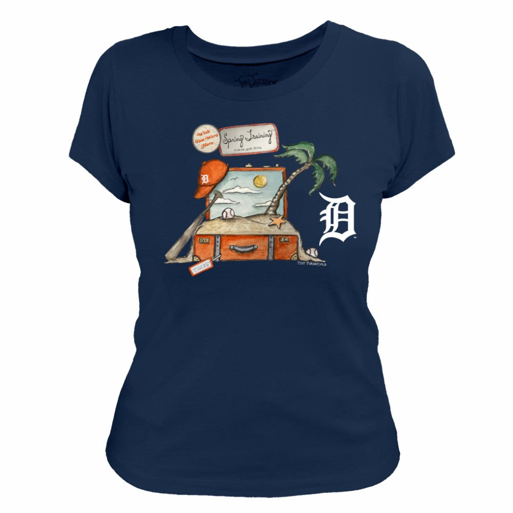 Detroit Tigers Tiny Turnip Women's 2026 Spring Training T-Shirt - MLB T-shirts
