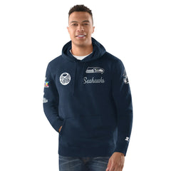 Seattle Seahawks Starter Two-Time Super Bowl s Classic Fleece Hoodie | NFL On sale