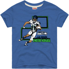 Seattle Seahawks Jaxon Smith-Njigba  Homage Youth Draft Tri-Blend T-Shirt | NFL Online