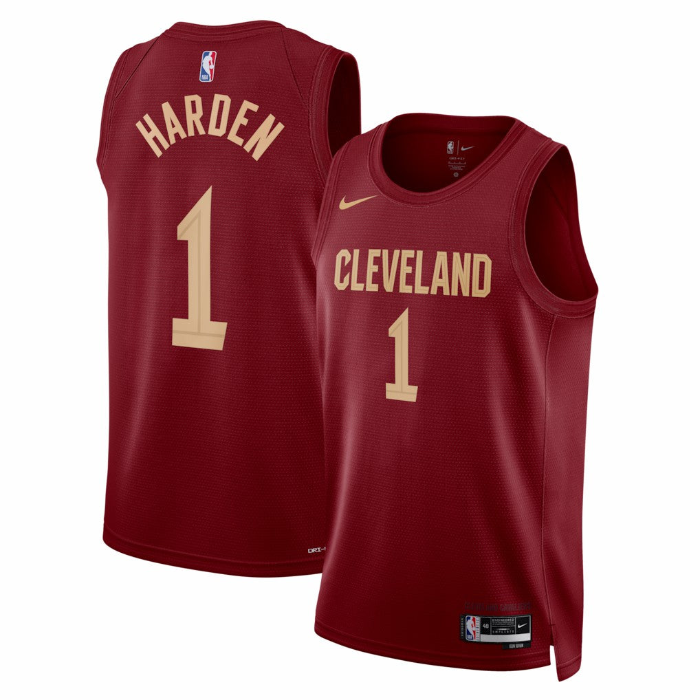 Wine James Harden Cleveland Cavaliers Unisex Swingman Jersey | NBA