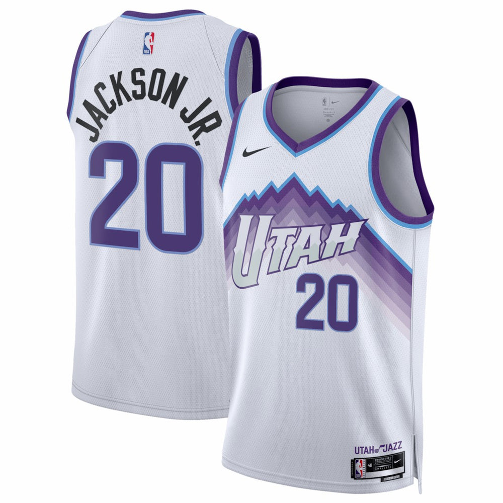 White Jaren Jackson Jr. Utah Jazz Unisex Swingman Jersey | NBA