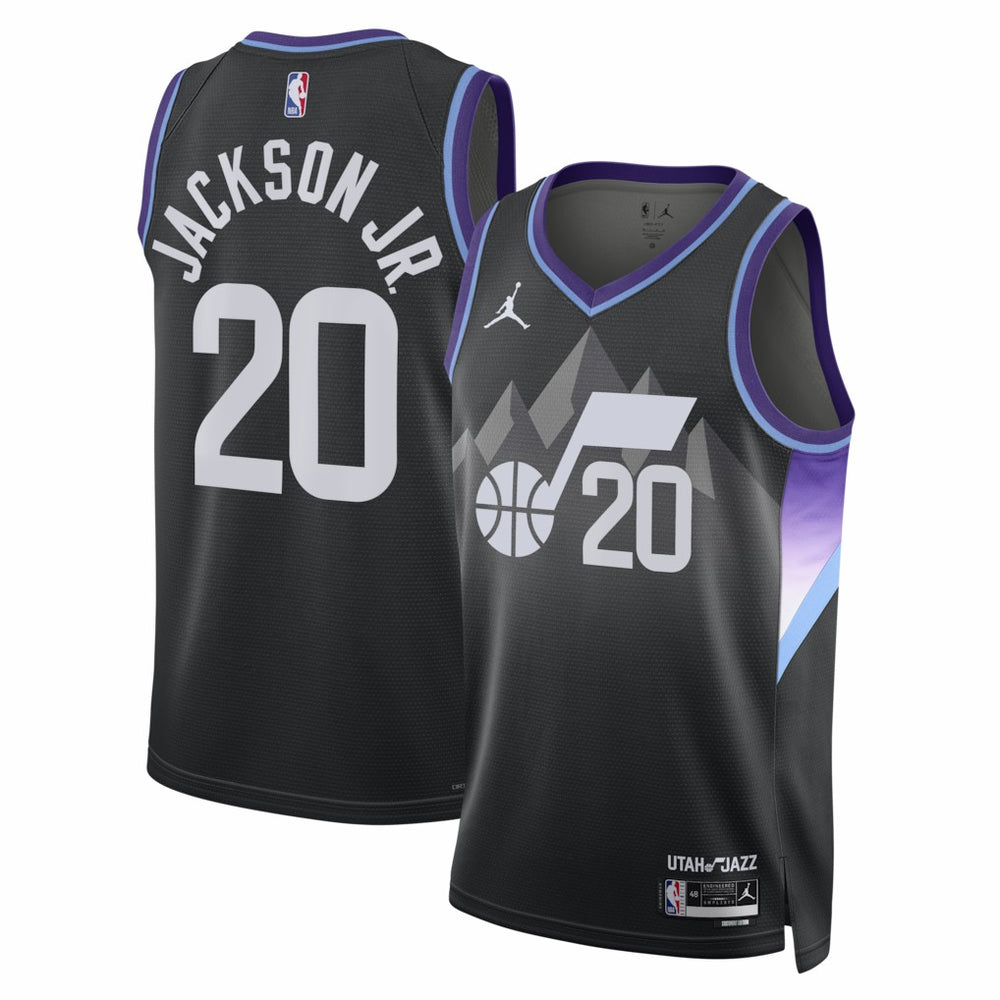 Black Jaren Jackson Jr. Utah Jazz Jordan Brand Unisex Swingman Jersey | NBA