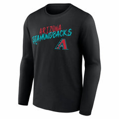Arizona Diamondbacks  Hustle Personalized Name & Number Long Sleeve T-Shirt - MLB T-shirts