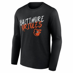 Baltimore Orioles  Hustle Personalized Name & Number Long Sleeve T-Shirt - MLB T-shirts