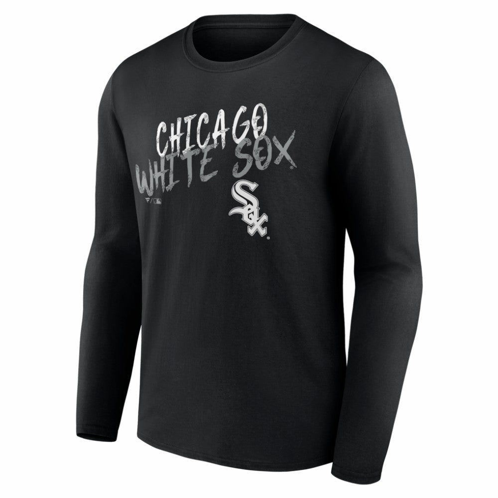 Chicago White Sox  Hustle Personalized Name & Number Long Sleeve T-Shirt - MLB T-shirts