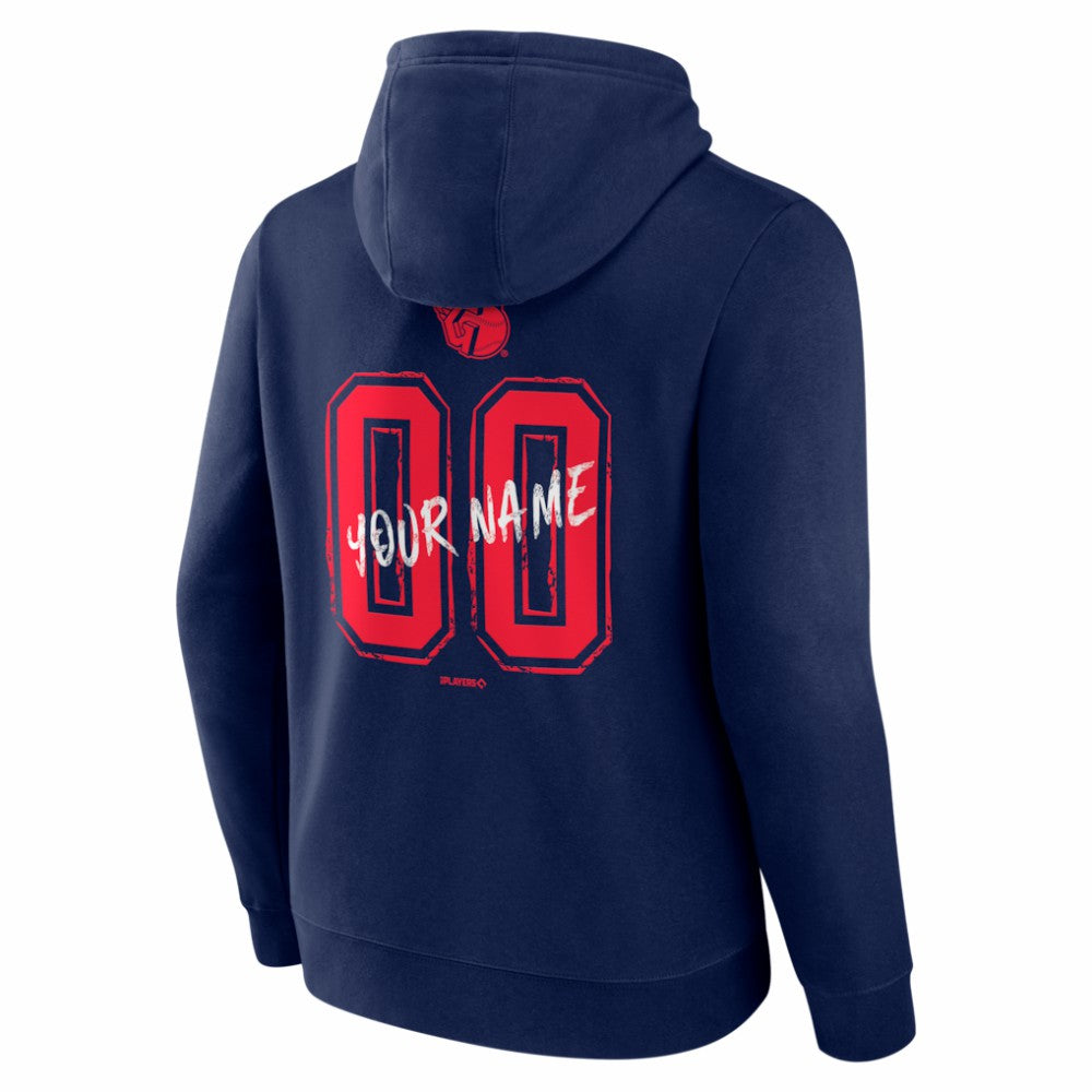 Cleveland Guardians  Hustle Personalized Name & Number Hoodie - MLB Hoodies