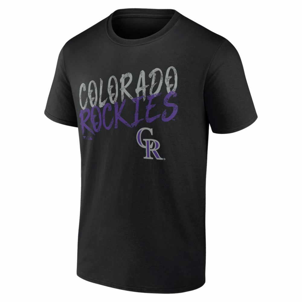 Colorado Rockies  Hustle Personalized Name & Number T-Shirt - MLB T-shirts