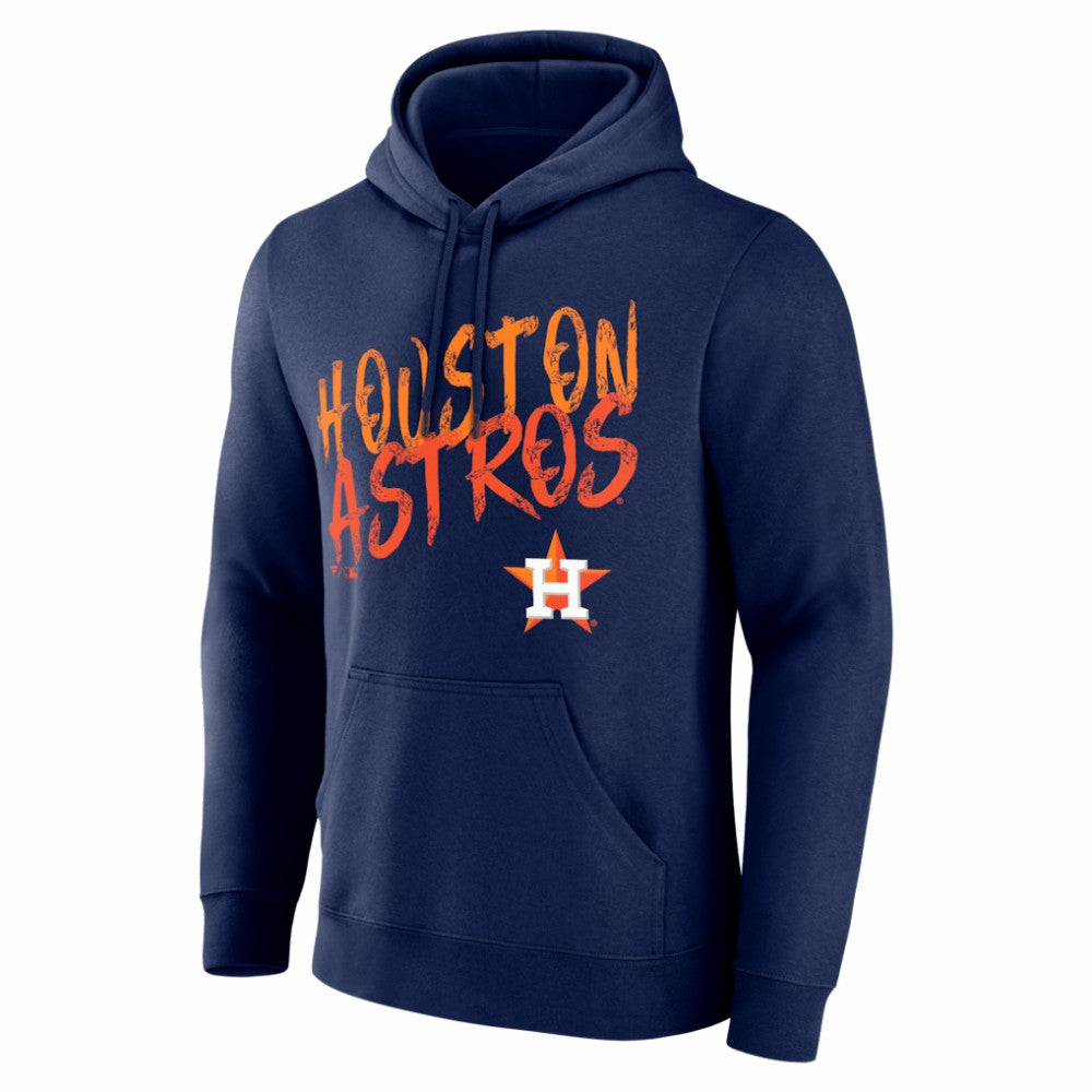 Houston Astros  Hustle Personalized Name & Number Hoodie - MLB Hoodies