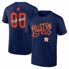 Houston Astros  Hustle Personalized Name & Number T-Shirt - MLB T-shirts