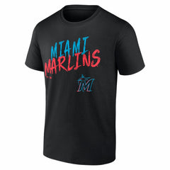Miami Marlins  Hustle Personalized Name & Number T-Shirt - MLB T-shirts