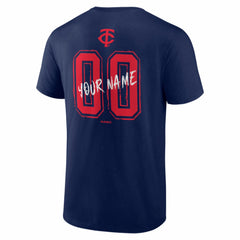 Minnesota Twins  Hustle Personalized Name & Number T-Shirt - MLB T-shirts