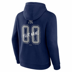 New York Yankees  Hustle Personalized Name & Number Hoodie - MLB Hoodies