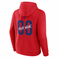 Philadelphia Phillies  Hustle Personalized Name & Number Hoodie - MLB Hoodies