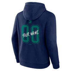 Seattle Mariners  Hustle Personalized Name & Number Hoodie - MLB Hoodies