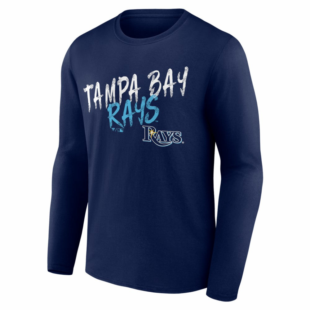 Tampa Bay Rays  Hustle Personalized Name & Number Long Sleeve T-Shirt - MLB T-shirts