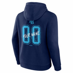 Tampa Bay Rays  Hustle Personalized Name & Number Hoodie - MLB Hoodies