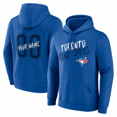 Toronto Blue Jays  Hustle Personalized Name & Number Hoodie - MLB Hoodies