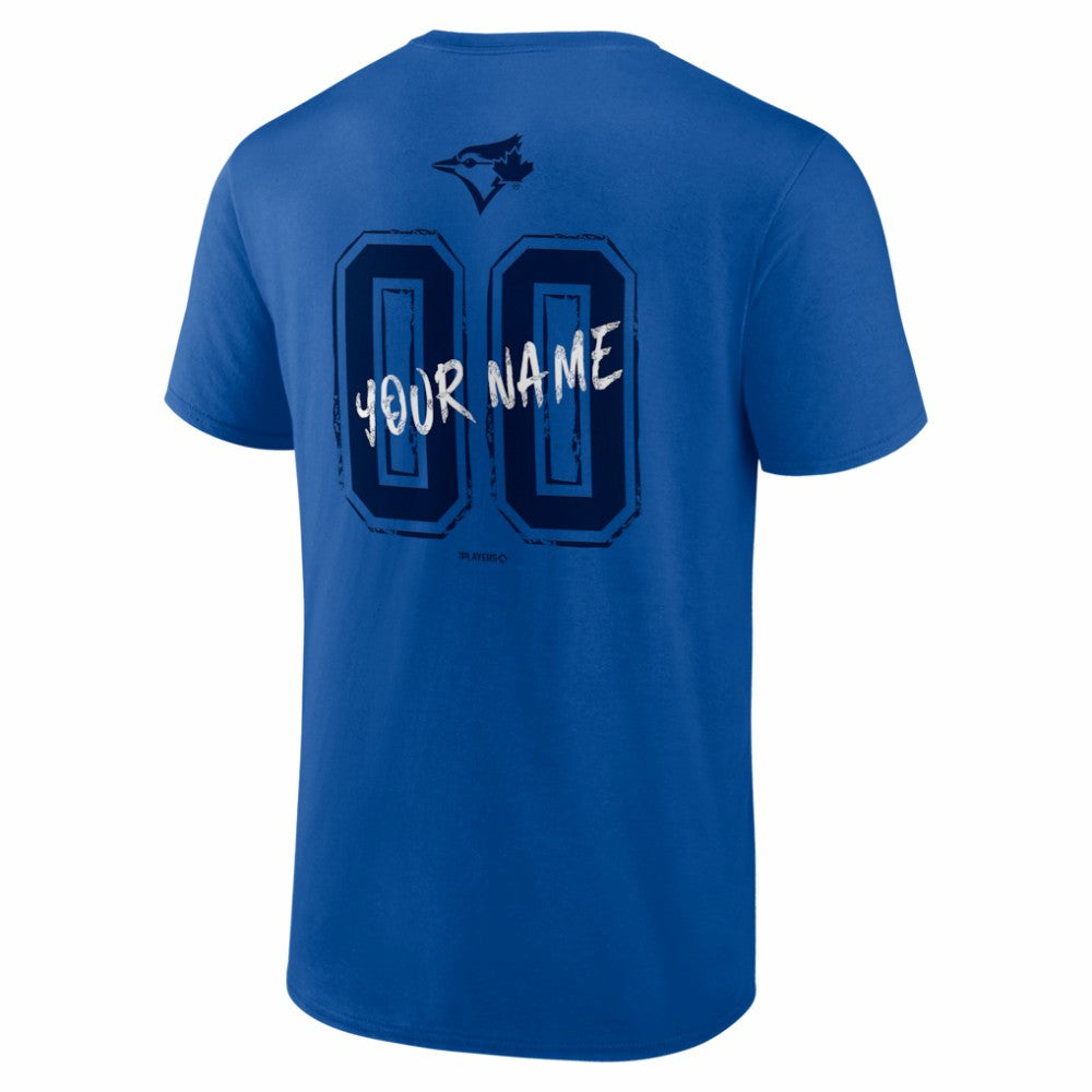 Toronto Blue Jays  Hustle Personalized Name & Number T-Shirt - MLB T-shirts