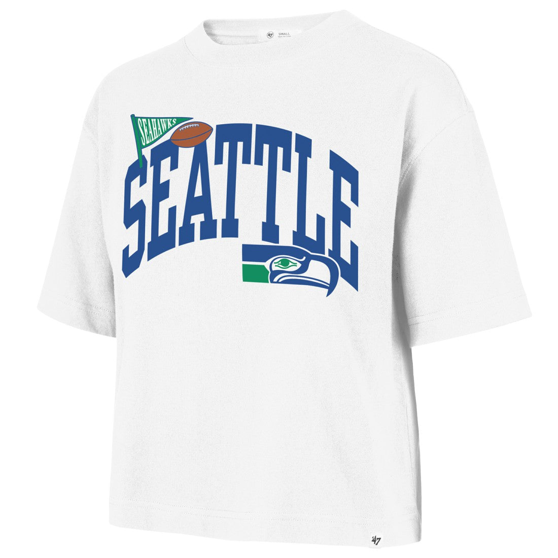 Seattle Seahawks '47 Women's Reed City T-Shirt | NFL Online