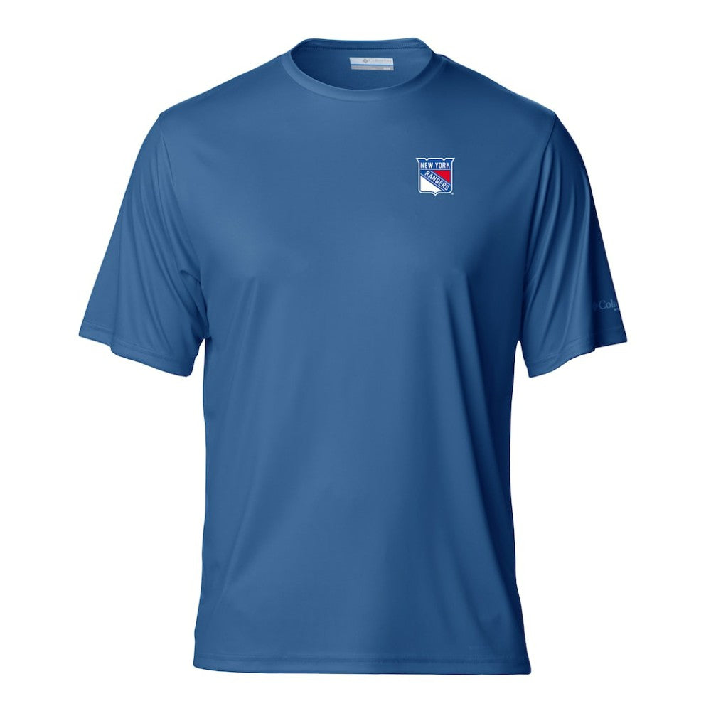 New York Rangers Columbia PFG Terminal Tackle Omni-Shade T-Shirt -  NHL T-shirts