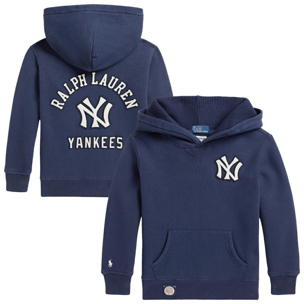 Yankees Polo Ralph Lauren Preschool Fleece Hoodie - MLB Hoodies