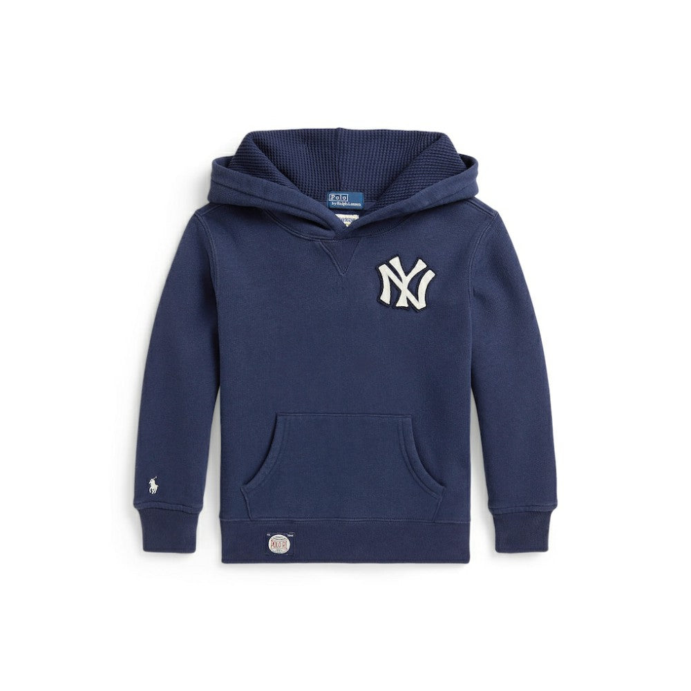 Yankees Polo Ralph Lauren Preschool Fleece Hoodie - MLB Hoodies