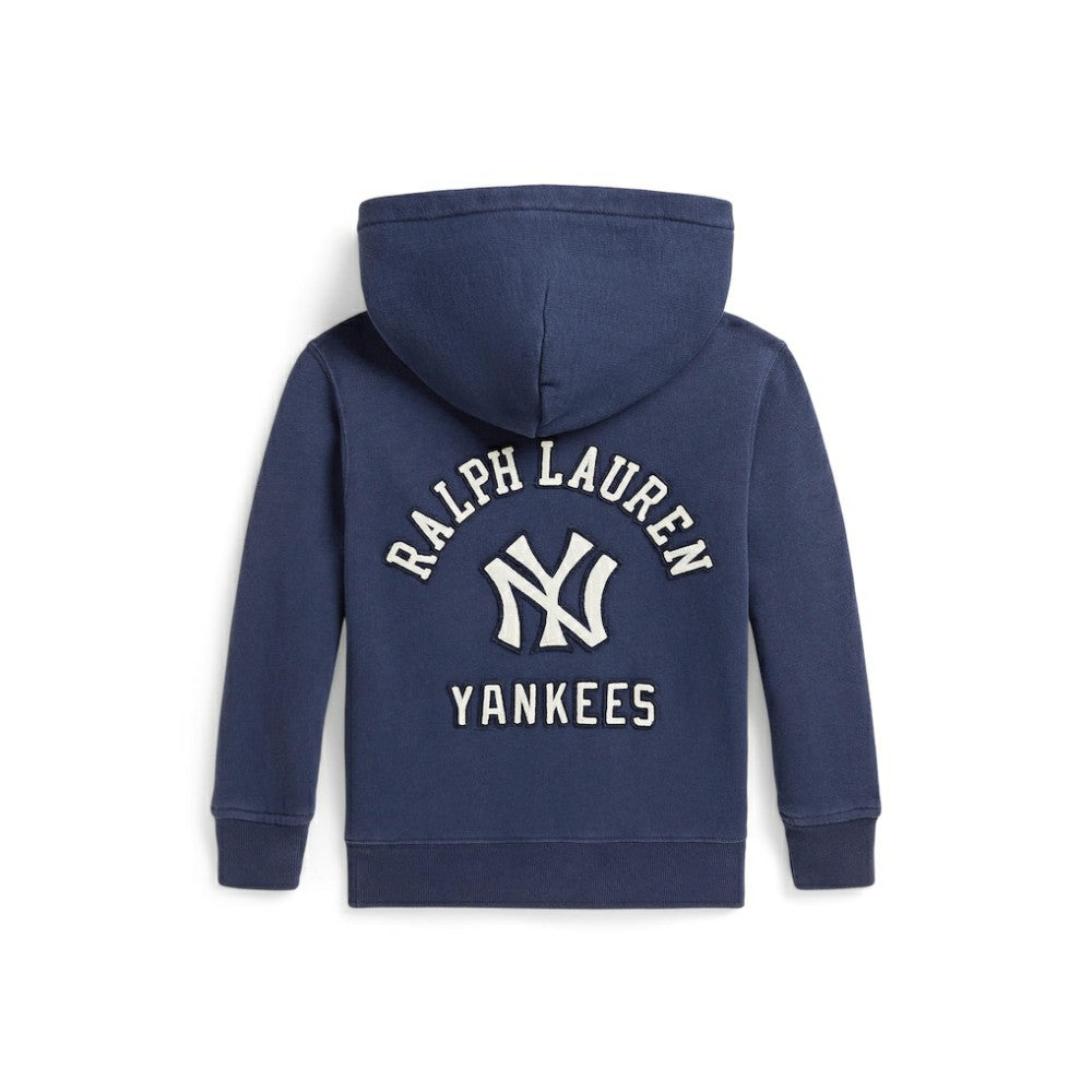 Yankees Polo Ralph Lauren Preschool Fleece Hoodie - MLB Hoodies