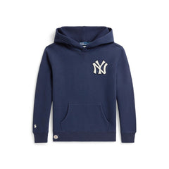 Yankees Polo Ralph Lauren Youth Fleece Hoodie - MLB Hoodies
