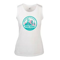 Athletics Levelwear Women's Macy Spring Training Badge Bold Tank Top - MLB Tanks