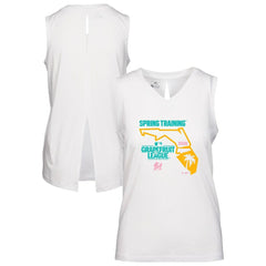 Miami Marlins Levelwear Women's 2026 Spring Training Paisley Ball Bold Tank - MLB Tanks
