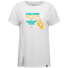 Atlanta Braves Levelwear Women's 2026 Spring Training Influx Ball Bold T-Shirt - MLB T-shirts