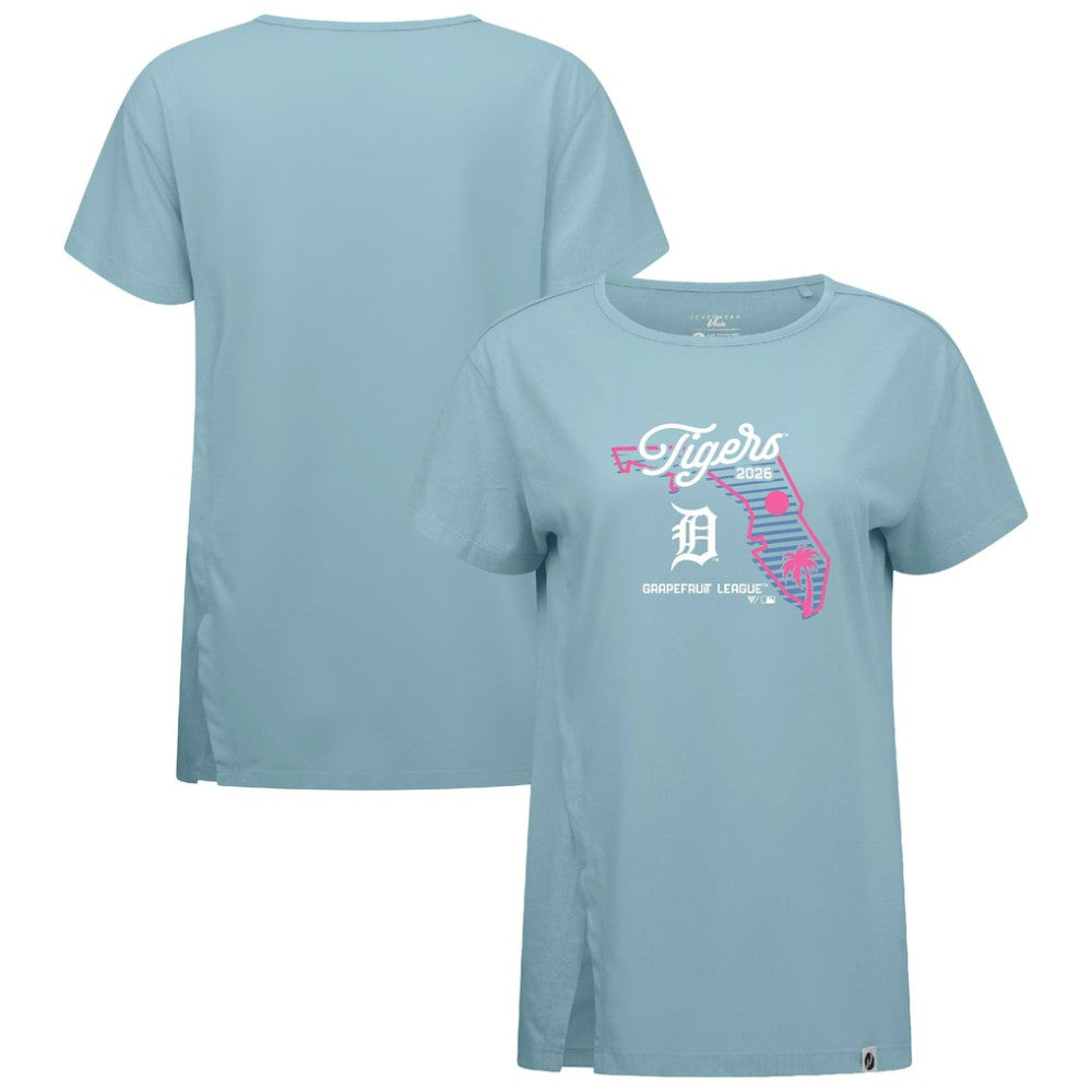 Detroit Tigers Levelwear Women's Influx Spring Training Sunrise Bold T-Shirt - MLB T-shirts