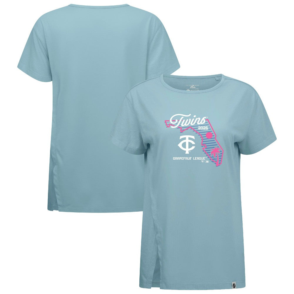 Minnesota Twins Levelwear Women's Influx Spring Training Sunrise Bold T-Shirt - MLB T-shirts