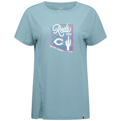 Cincinnati Reds Levelwear Women's Influx Spring Training Sunrise Bold T-Shirt - MLB T-shirts