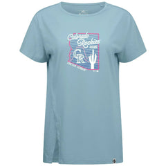 Colorado Rockies Levelwear Women's Influx Spring Training Sunrise Bold T-Shirt - MLB T-shirts