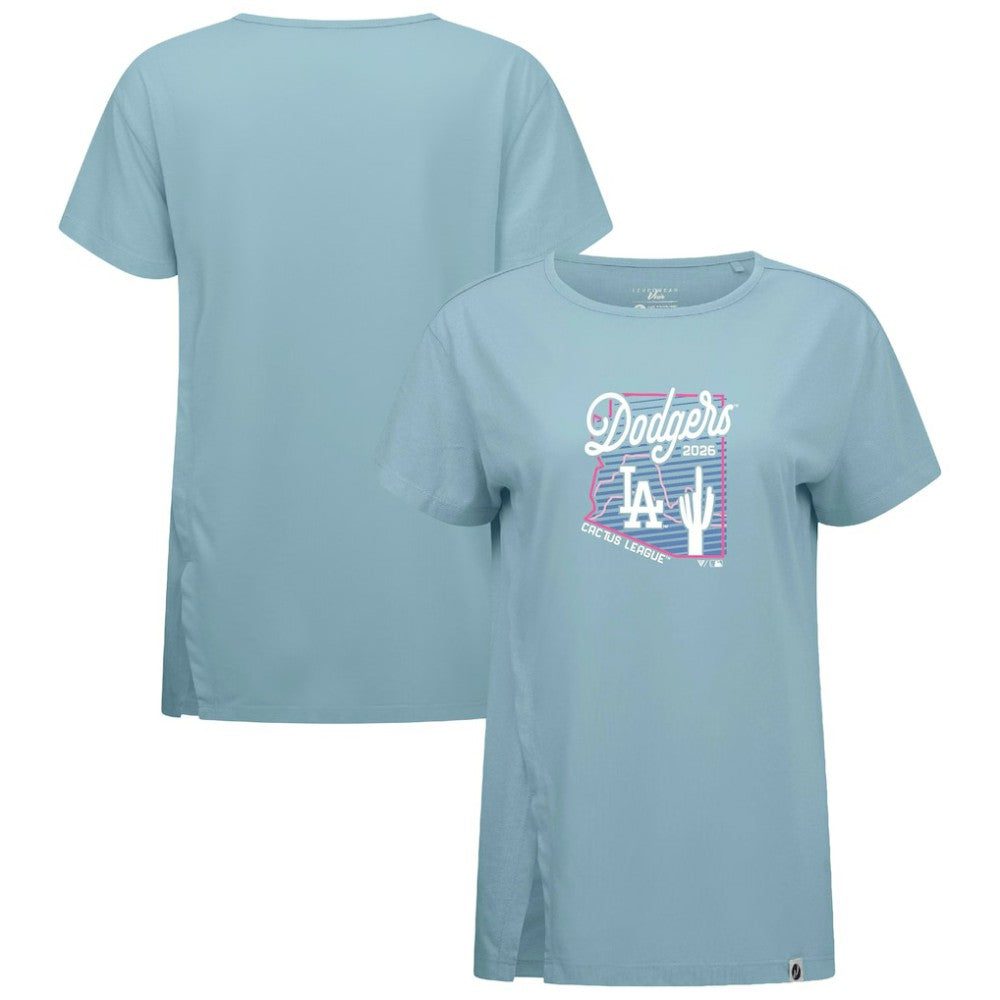 Los Angeles Dodgers Levelwear Women's Influx Spring Training Sunrise Bold T-Shirt - MLB T-shirts