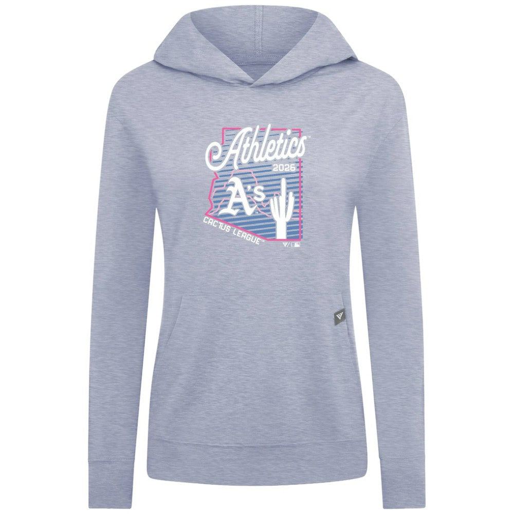 Athletics Levelwear Women's Relay Spring Training Sunrise Bold Hoodie - MLB Hoodies