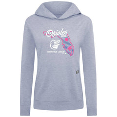 Baltimore Orioles Levelwear Women's Relay Spring Training Sunrise Bold Hoodie - MLB Hoodies