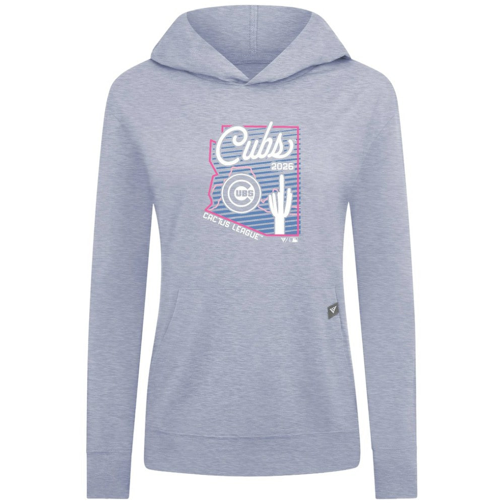 Chicago Cubs Levelwear Women's Relay Spring Training Sunrise Bold Hoodie - MLB Hoodies