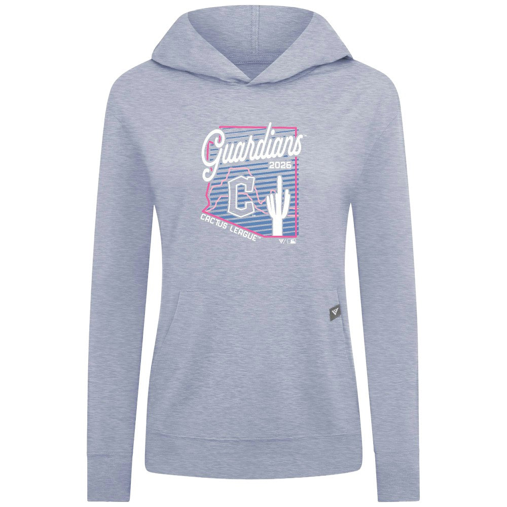 Cleveland Guardians Levelwear Women's Relay Spring Training Sunrise Bold Hoodie - MLB Hoodies