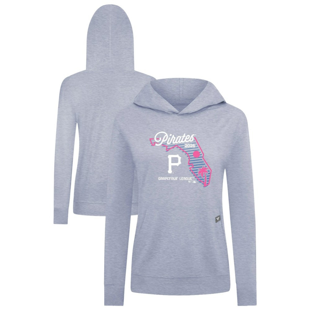 Pittsburgh Pirates Levelwear Women's Relay Spring Training Sunrise Bold Hoodie - MLB Hoodies
