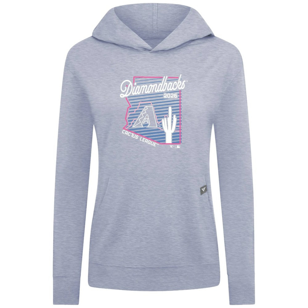 Arizona Diamondbacks Levelwear Women's Relay Spring Training Sunrise Bold Hoodie - MLB Hoodies