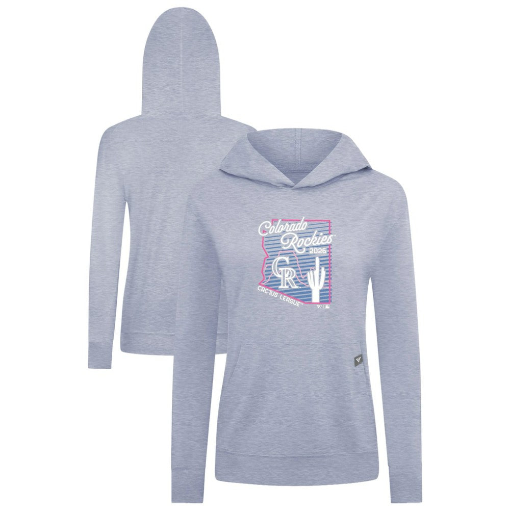 Colorado Rockies Levelwear Women's Relay Spring Training Sunrise Bold Hoodie - MLB Hoodies