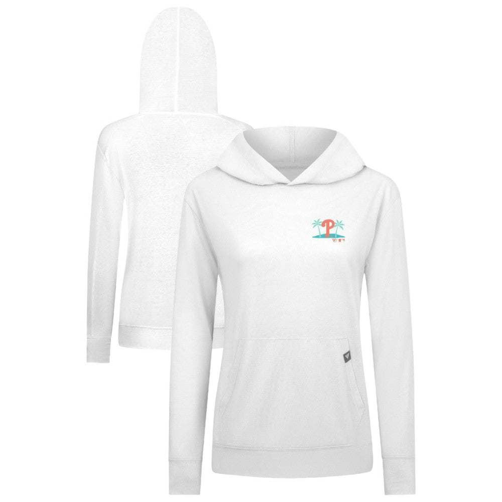 Philadelphia Phillies Levelwear Women's Relay Spring Break Panoramic Bold Hoodie - MLB Hoodies