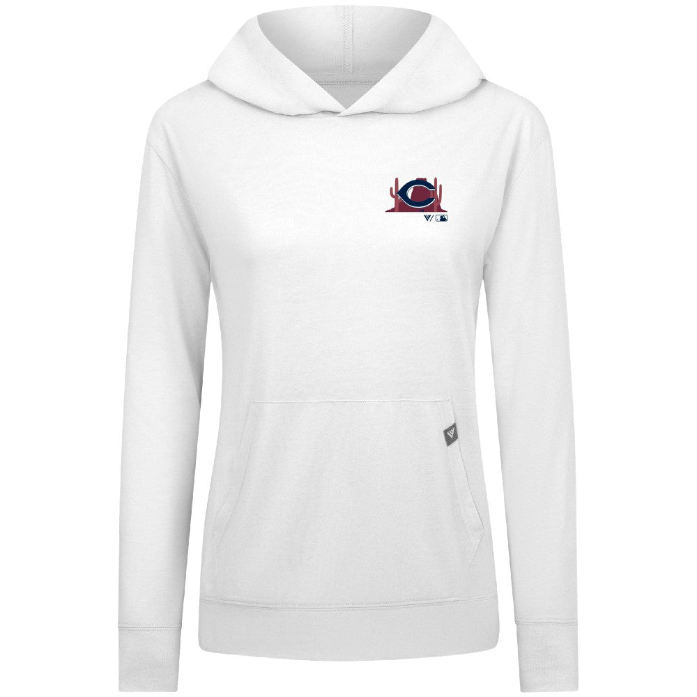 Cincinnati Reds Levelwear Women's Relay Spring Break Panoramic Bold Hoodie - MLB Hoodies