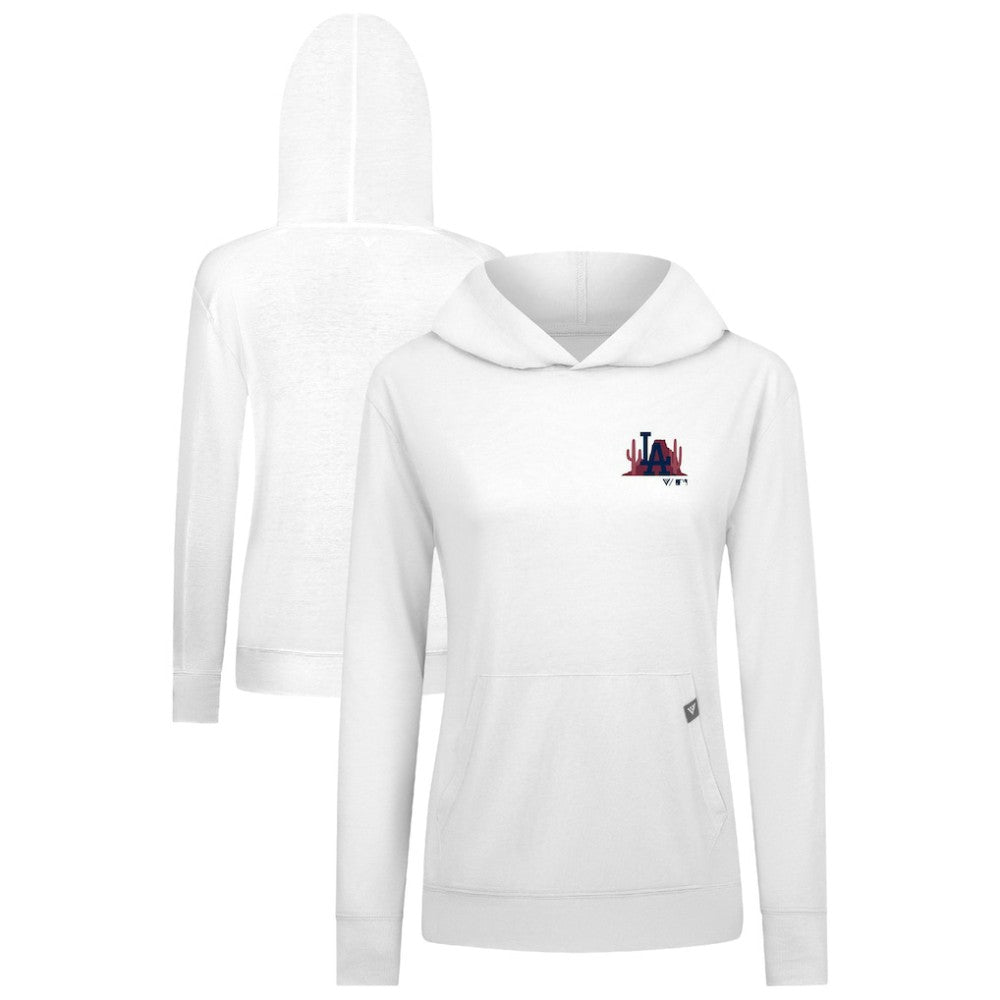 Los Angeles Dodgers Levelwear Women's Relay Spring Break Panoramic Bold Hoodie - MLB Hoodies