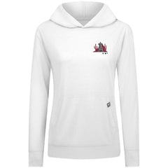 Los Angeles Angels Levelwear Women's Relay Spring Break Panoramic Bold Hoodie - MLB Hoodies